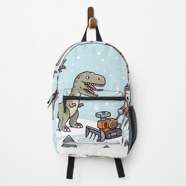 Item preview, Snow Blower Adventure of Dinosaur and Boy designed and sold by zzz888.