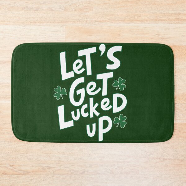 Item preview, Lets Get Lucked Up | St.Patricks day gift for women designed and sold by Feline Rockstars.