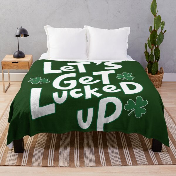Item preview, Lets Get Lucked Up | St.Patricks day gift for women designed and sold by Feline Rockstars.