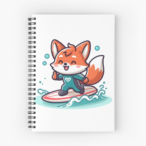 Item preview, Kawaii Fox With Wetsuit designed and sold by CanvasCutie.
