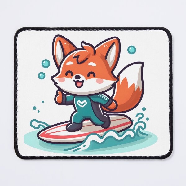 Item preview, Kawaii Fox With Wetsuit designed and sold by CanvasCutie.