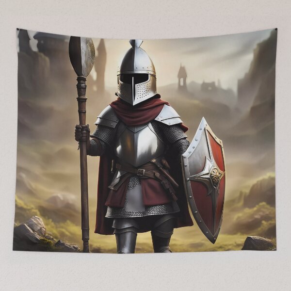 Item preview, small troll wearing medieval armour  designed and sold by Colin Bentham.