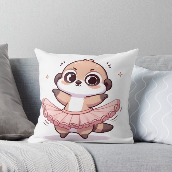 Item preview, Kawaii Meerkat With A Tutu Skirt designed and sold by CanvasCutie.