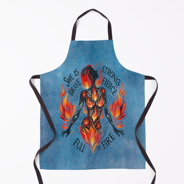Item preview, She is Brave: Woman On Fire For What She Believes In designed and sold by MysticOzzy.