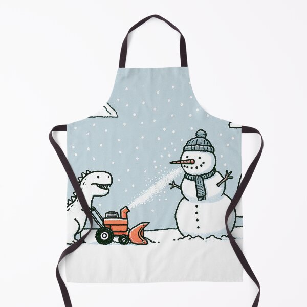 Item preview, Snow Blower Adventure of Dinosaur and Snowman designed and sold by zzz888.
