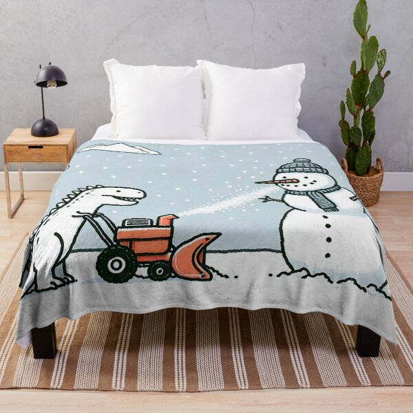 Item preview, Snow Blower Adventure of Dinosaur and Snowman designed and sold by zzz888.