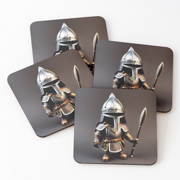 Item preview, small troll wearing medieval armour  designed and sold by Colin Bentham.