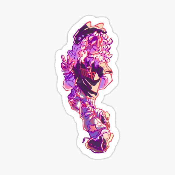 Item preview, Ashe Winters sticker (jrwi) designed and sold by awksbush.