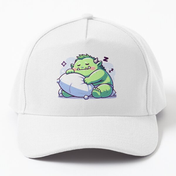 Vista previa del artículo con la obra «Ogro Kawaii: una almohada mullida», diseñado y vendido por CanvasCutie.