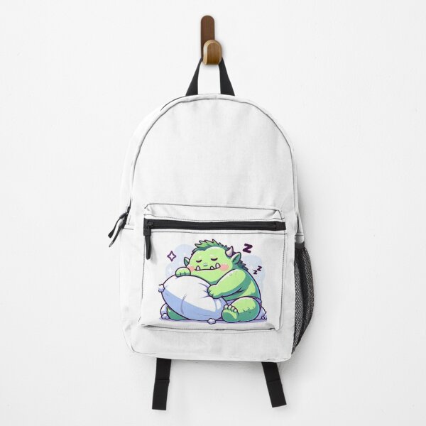 Item preview, Kawaii Ogre: A Fluffy Pillow designed and sold by CanvasCutie.