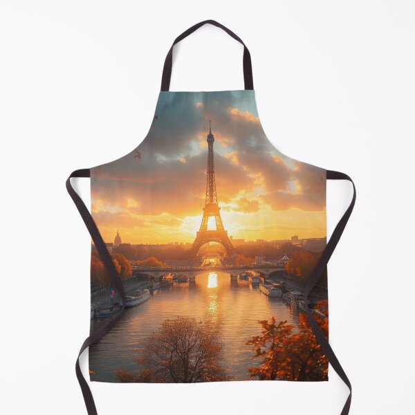 Item preview, A Panoramic View of the Eiffel Tower at Sunrise designed and sold by Primprapar.