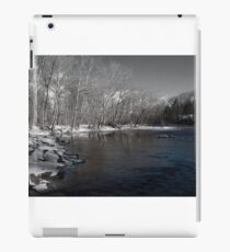 Winter On Neshaminy Creek iPad Case/Skin