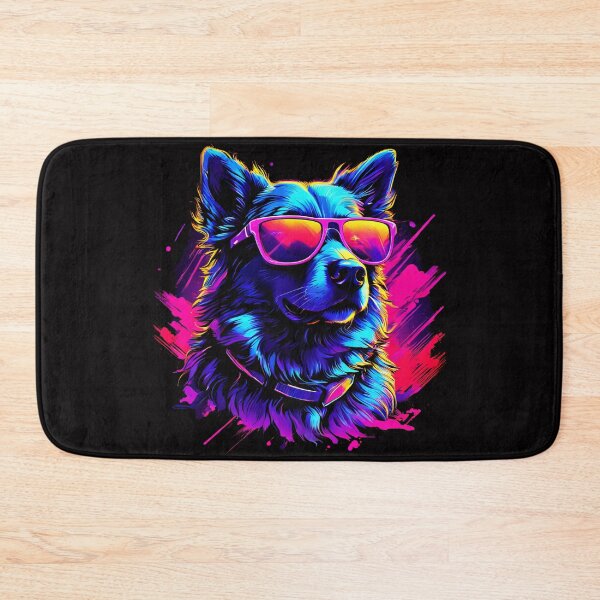 Item preview, When your little dog adopts glasses that highlight their vibrant personality, because life is a party designed and sold by Pulsant  Paintings.