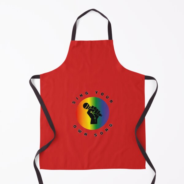 Item preview, LGBTQ T-shirt, Microphone Symbol Sing Your Own Song T-Shirt LGBTQ Slogan T-shirt, Gay Festival, Pride Festival, designed and sold by PrideBeProud.