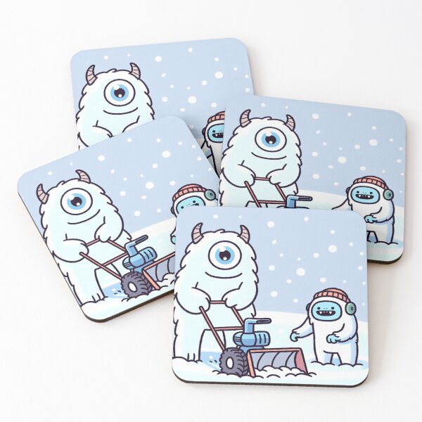 Item preview, Snow Blower Adventure of Cyclops and Yeti designed and sold by zzz888.