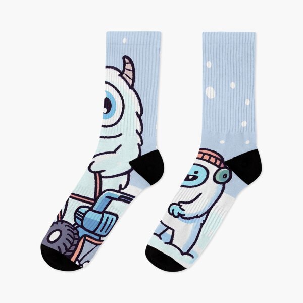 Item preview, Snow Blower Adventure of Cyclops and Yeti designed and sold by zzz888.