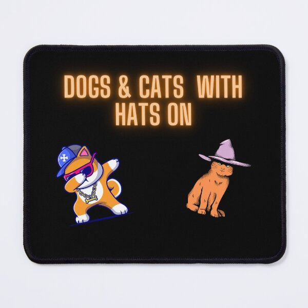 Item preview, Dogs & Cats With Hats On designed and sold by MarieSusan.