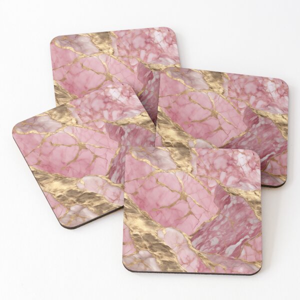 Item preview, GRANT marble gold pink premium designed and sold by ProzixART.