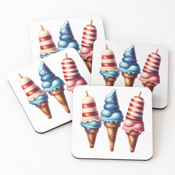 Item preview, Ice cream 4th july designed and sold by PrintCreations9.