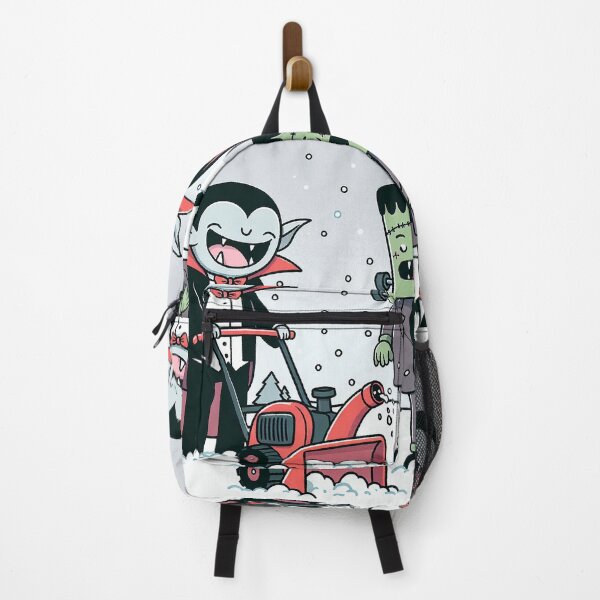 Item preview, Snow Blower Adventure of Vampire and Frankenstein designed and sold by zzz888.