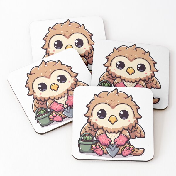 Item preview, Kawaii Chibi Griffin: Wearing Gardening Gloves designed and sold by CanvasCutie.