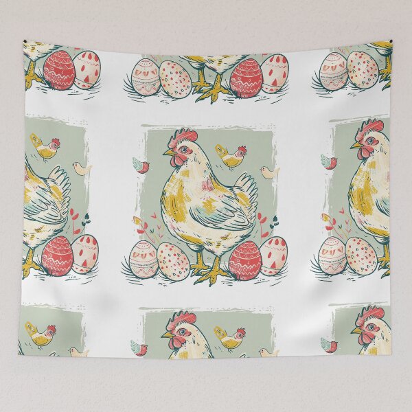 Item preview, Chicken Easter (E10) designed and sold by echooche.