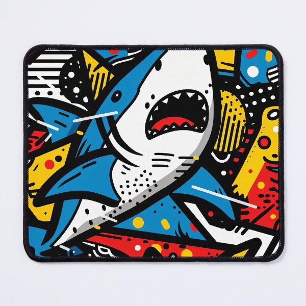 Item preview, The Fearless Fins Fierce Lines designed and sold by Retro Type.
