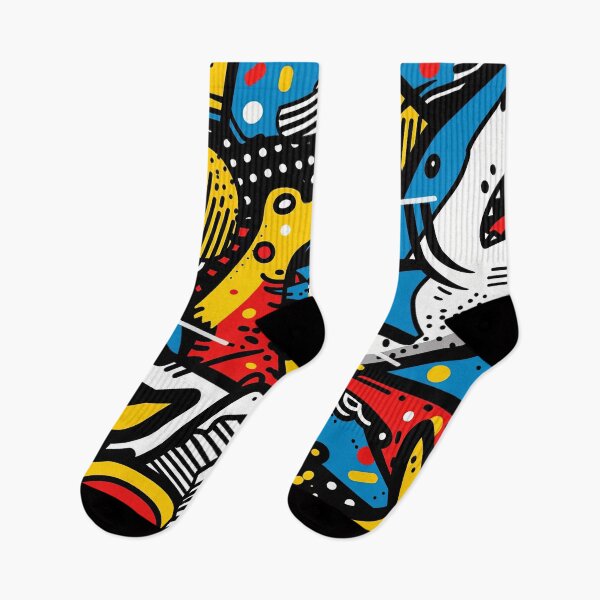 Item preview, The Fearless Fins Fierce Lines designed and sold by Retro Type.
