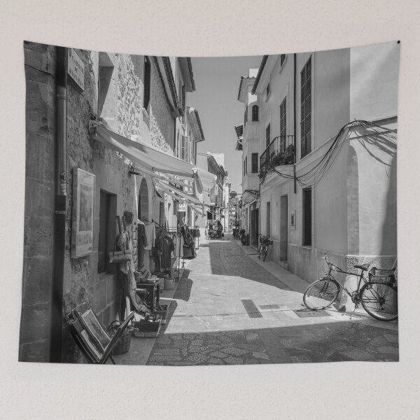 Item preview, Pollensa Street Mallorca designed and sold by GG WALL ART.