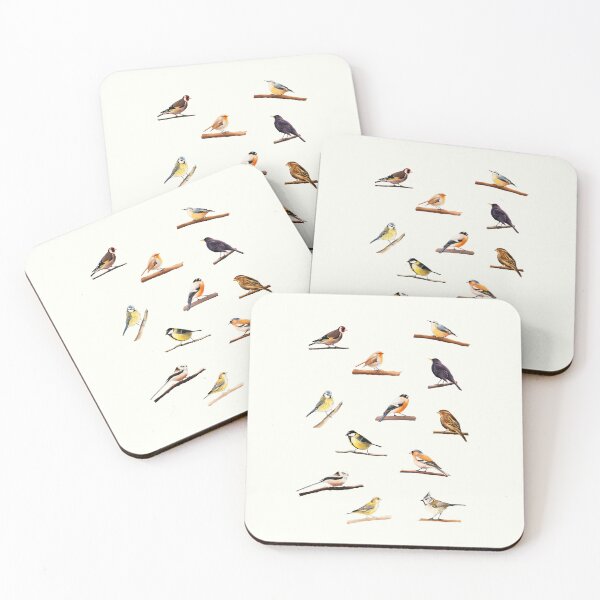 Item preview, Cute european garden and song birds collection designed and sold by Kat-D-Art.