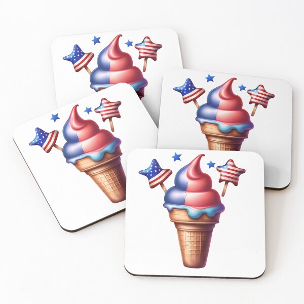 Item preview, Ice Cream 4th of July designed and sold by PrintCreations9.