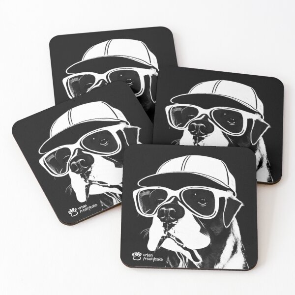 Item preview, DOG WITH SUNGLASSES AND A BASEBALL CAP designed and sold by inarausch2023.