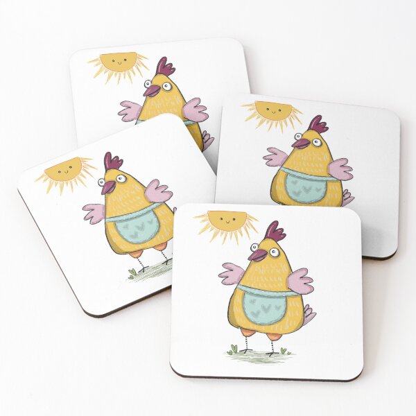 Item preview, Cute Hen, Farm, Cute Chicken, Bird, Funny Hen designed and sold by SaSzArt.
