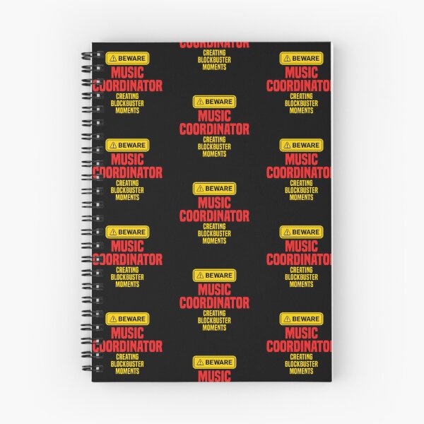 Item preview, Music Coordinator Creating Blockbuster Moments designed and sold by NermilioDesigns.