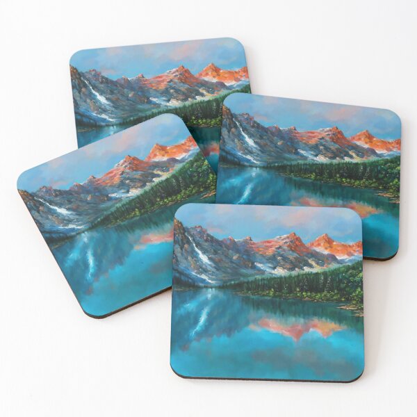 Item preview, Evening Glow at Lake Louise, Alberta designed and sold by Delemore Art.