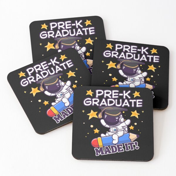 Item preview, Astronaut Stars Pre-K Graduate Space Stem Education Girl Boy designed and sold by BunBuntheDog-.