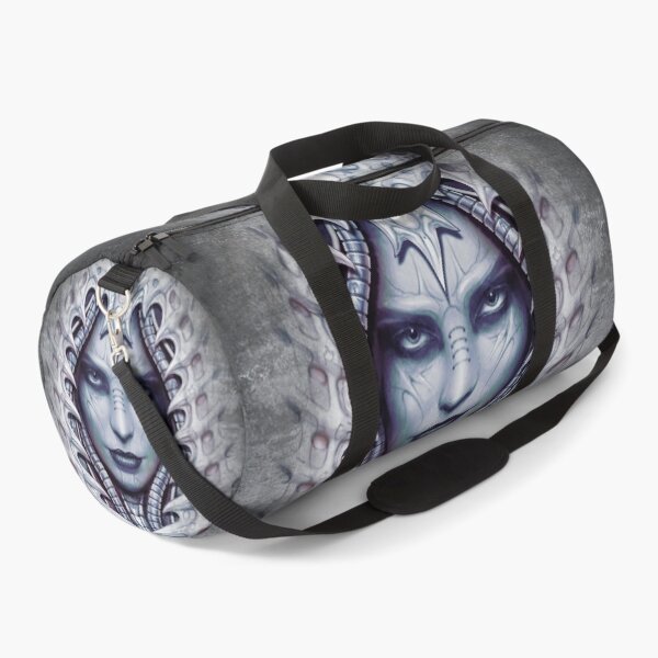 Item preview, Lady Evil - Fantasy Biomechanic Illustration - blue Version 2 designed and sold by KairoDesign.