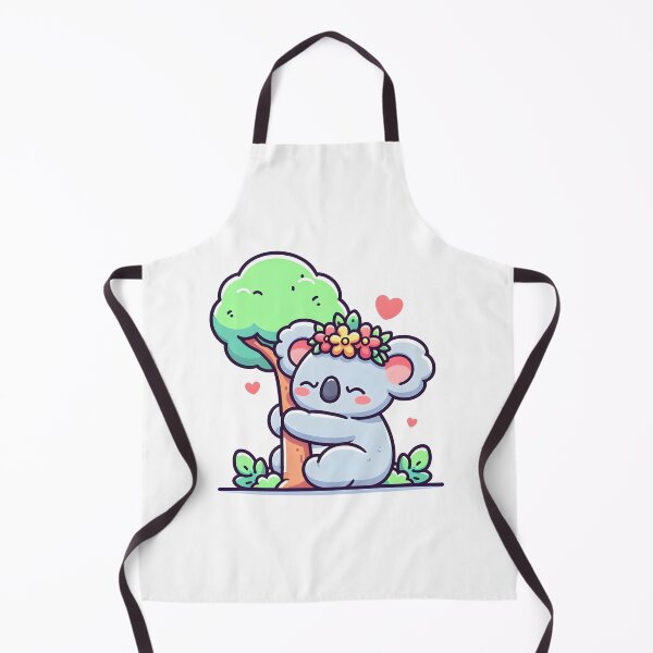 Artikelvorschau, Kawaii Koala: Mit einer Blumenkrone entworfen und verkauft von CanvasCutie.