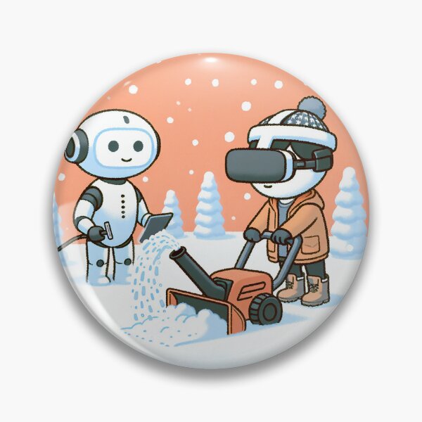 Artikelvorschau, Schneefräsen-Begleitung von Android und VR Boy entworfen und verkauft von zzz888.