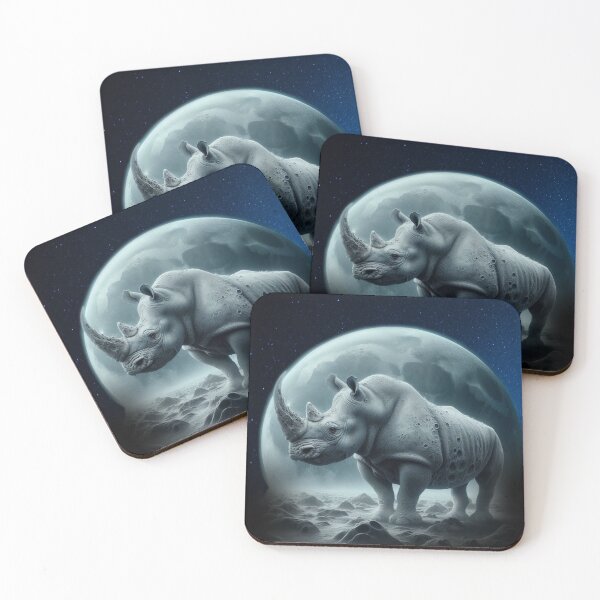 Item preview, THE MOON RINO  designed and sold by johnnyssandart.