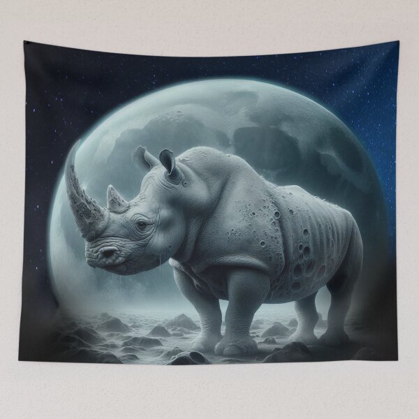 Item preview, THE MOON RINO  designed and sold by johnnyssandart.