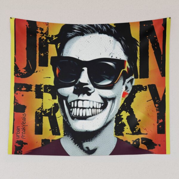 Item preview, CREEPY FREAKY GUY WITH SUNGLASSES designed and sold by inarausch2023.