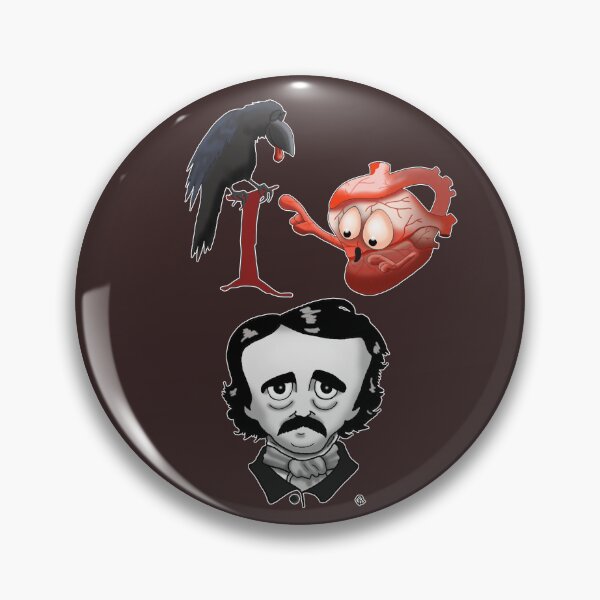 Item preview, I love Edgar Allan Poe designed and sold by kassandra369.