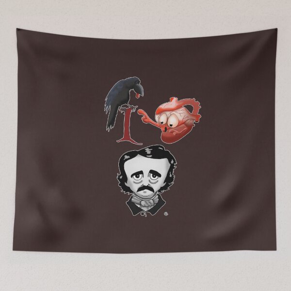 Item preview, I love Edgar Allan Poe designed and sold by kassandra369.