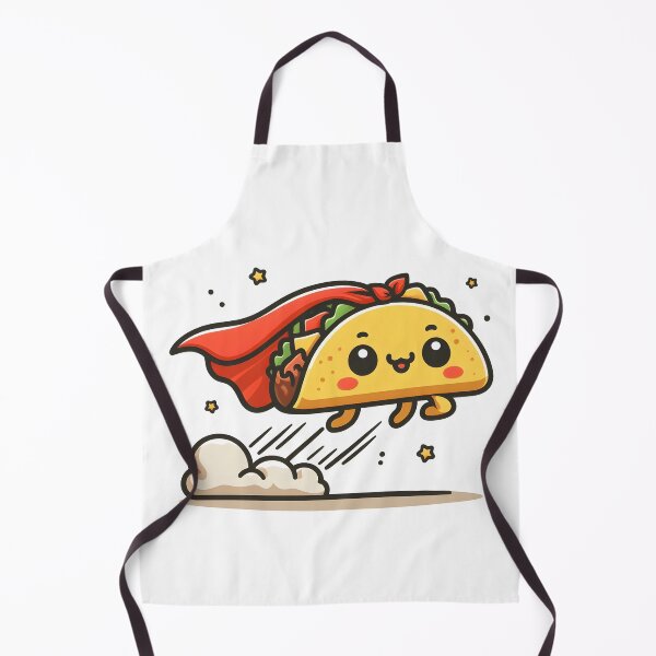 Item preview, Kawaii Taco With Cape designed and sold by CanvasCutie.