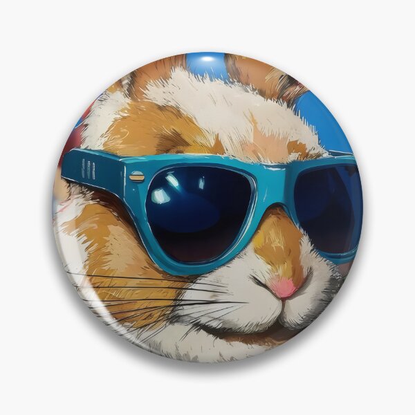 Item preview, Flowerfield Cool Easter Bunny Sunglasses designed and sold by EmeraldeaArt.
