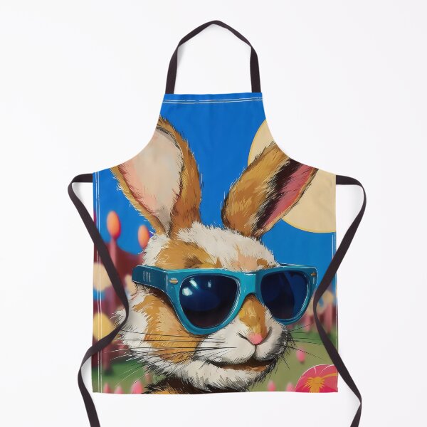 Item preview, Flowerfield Cool Easter Bunny Sunglasses designed and sold by EmeraldeaArt.