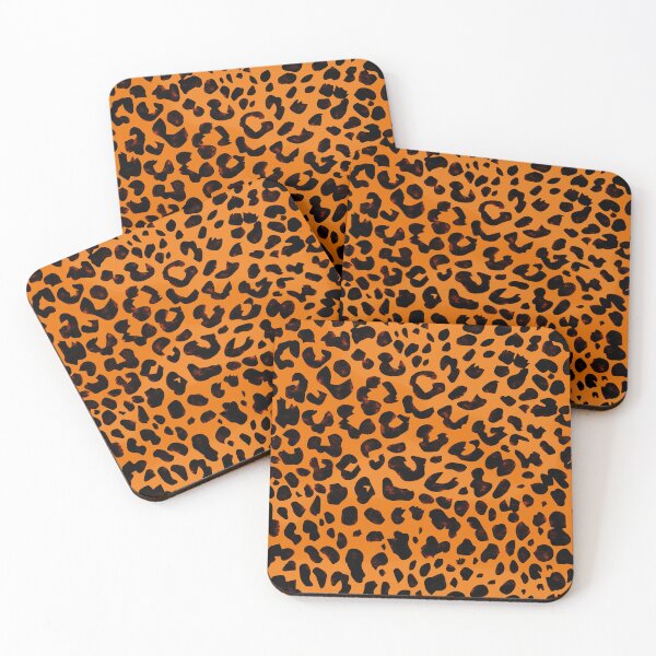 Item preview, Wild Leopard Print - Orange Black designed and sold by SilverPegasus.