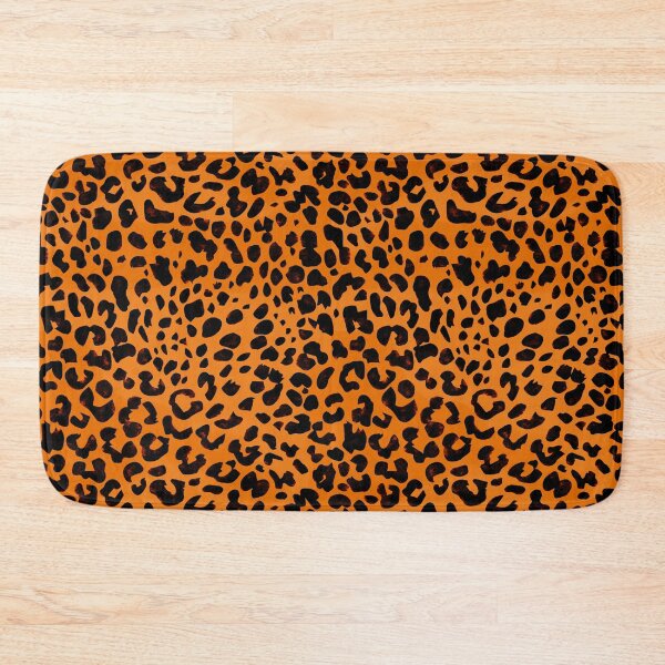 Item preview, Wild Leopard Print - Orange Black designed and sold by SilverPegasus.