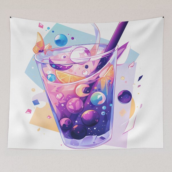 Item preview, Deep Space Bubble Tea designed and sold by FigmaCreations.